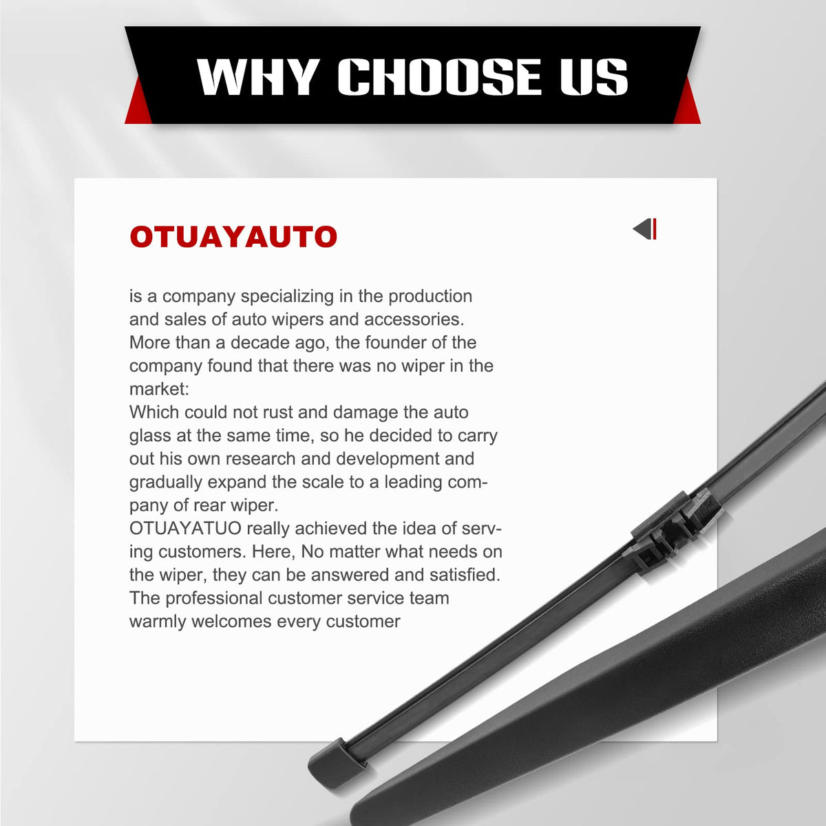 OTUAYAUTO lifestyle view of rear wiper on Expedition while trunk open