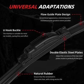 OTUAYAUTO mounted on a Silverado windshield, demonstrating improved visibility in use