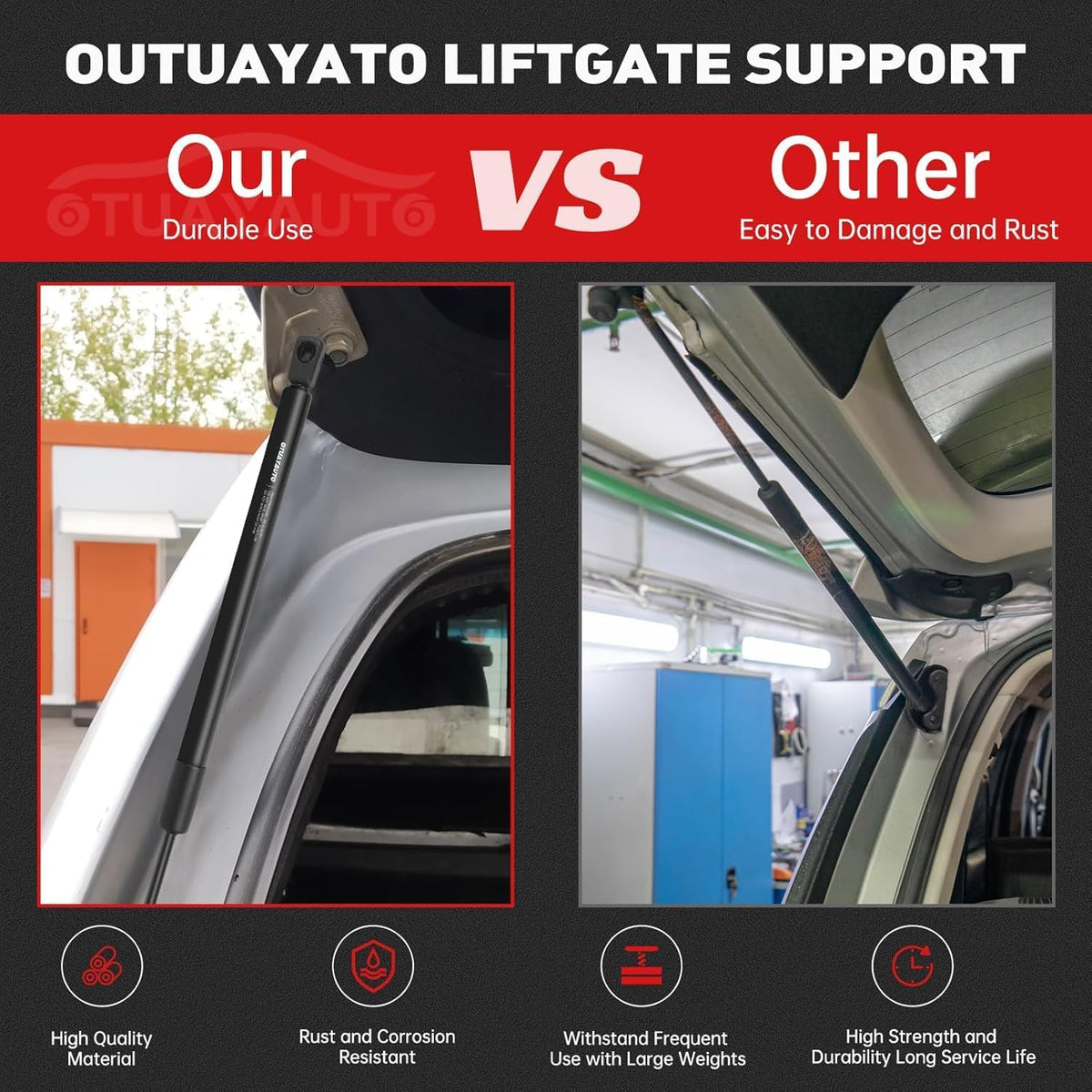 OTUAYAUTO boxed pair of struts ready to install for fast replacement