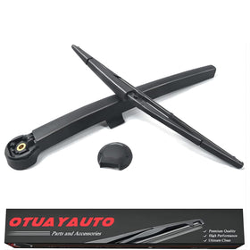 OTUAYAUTO front packaging showing the rear wiper arm and blade, ready to install