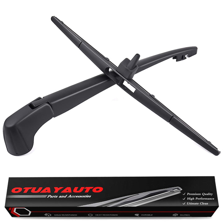 OTUAYAUTO front packaging showing replacement rear wiper set and OEM labeling for fit
