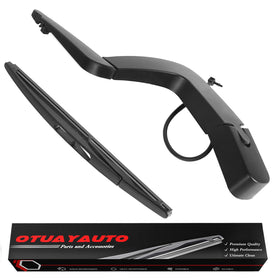 OTUAYAUTO rear wiper front view showing clean design and easy fit