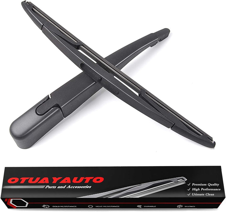 OTUAYAUTO rear wiper front view showing fit and finish for easy replacement