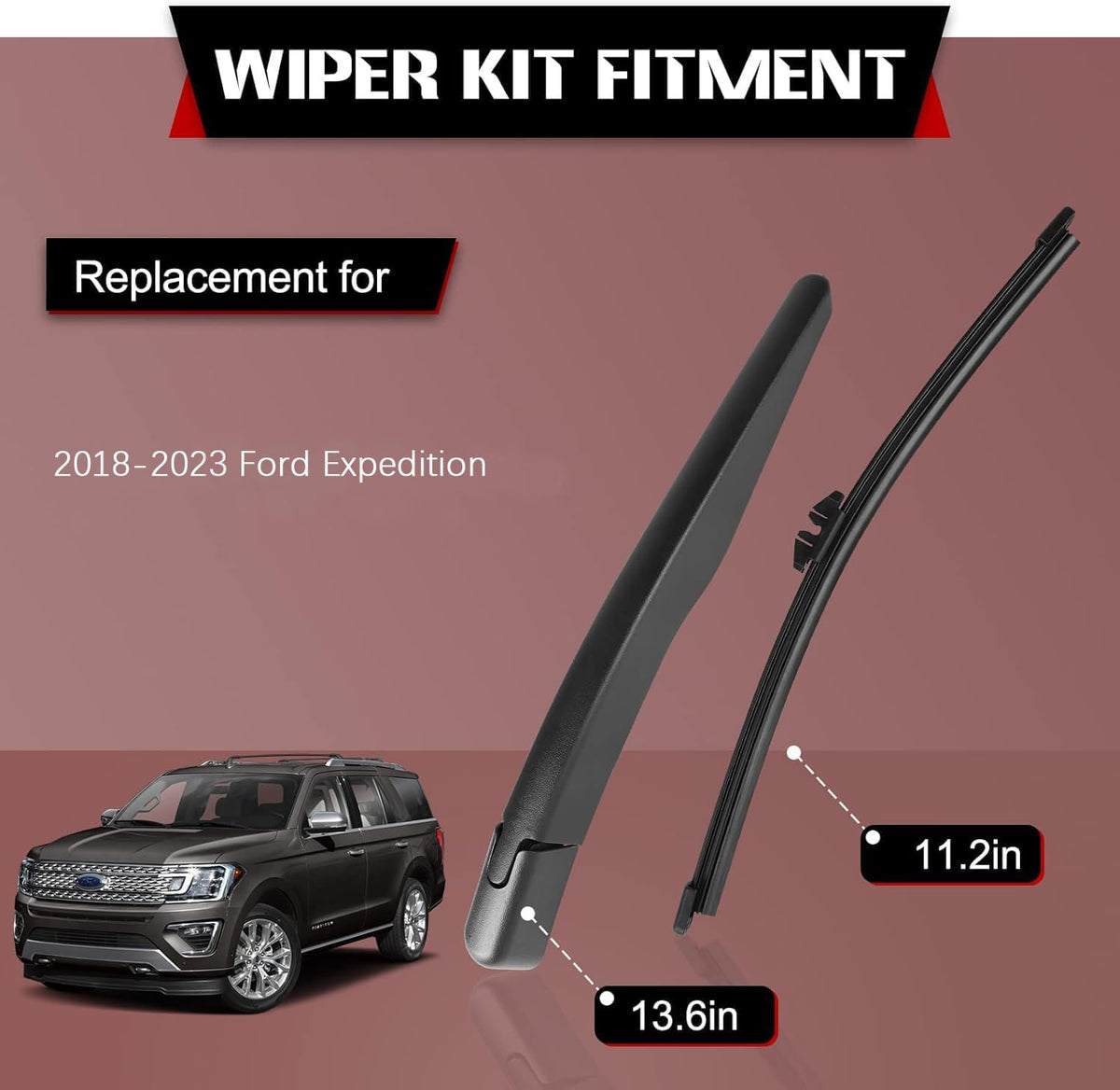 OTUAYAUTO close-up of natural rubber blade edge for quiet cleaning