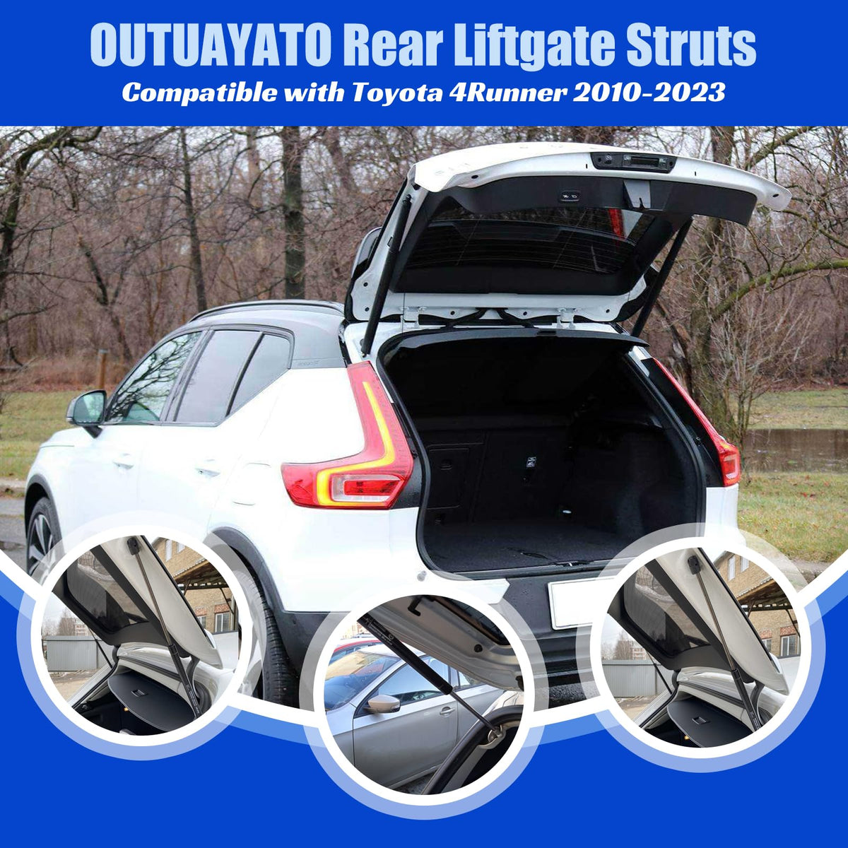 OTUAYAUTO close-up of piston rod showing corrosion-resistant finish and durability
