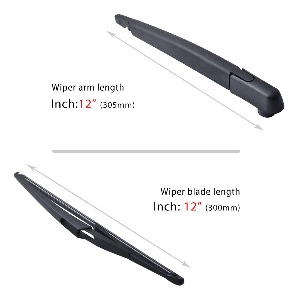OTUAYAUTO blade close-up showing natural rubber edge for smooth wiping
