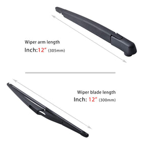 OTUAYAUTO blade close-up showing natural rubber edge for smooth wiping