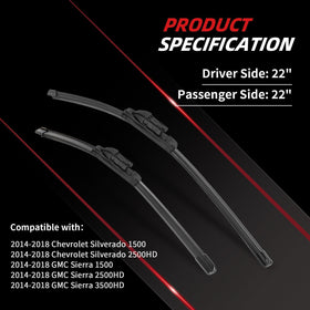 OTUAYAUTO close-up of rubber edge showing smooth wiping surface for clear vision