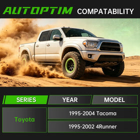 OTUAYAUTO AUTOPTIM side profile of spacer showing 2-inch thickness and durable black anodized finish for longevity