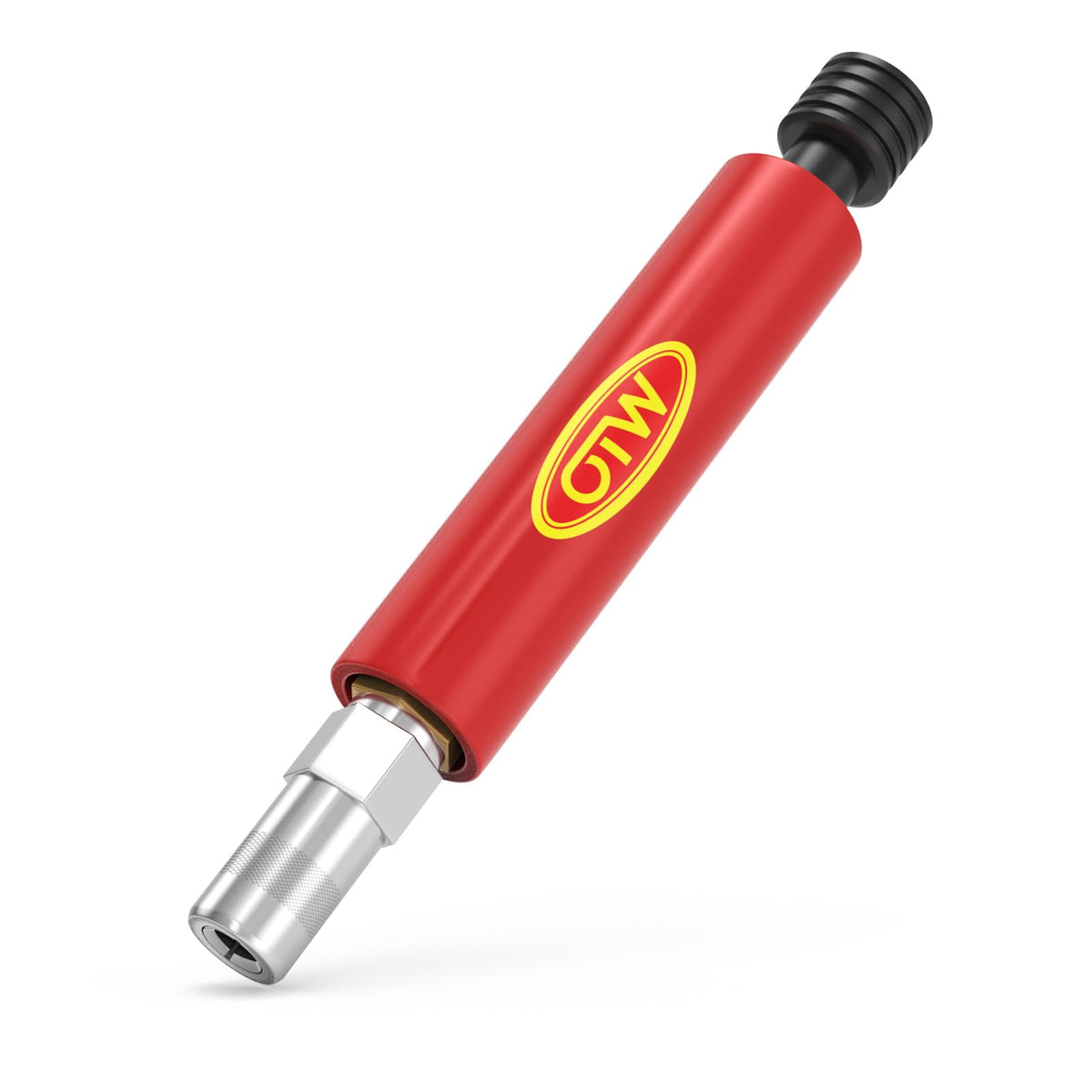 OTW front profile grease cleaner in red showing durable body and easy grip benefit