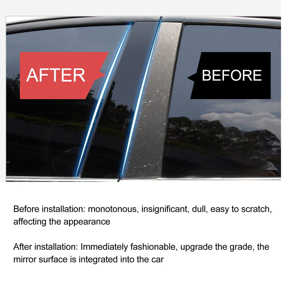OUKENS edge detail showing thin PC material for low-profile protection