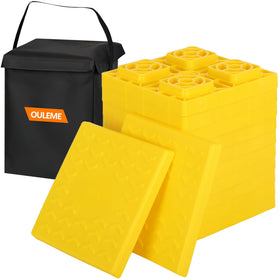 OULEME 12 pack front view showing blocks and carry bag for organized transport