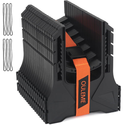 OULEME front view packaged support showing compact storage and portability