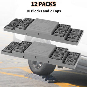OULEME interlocking connection detail demonstrating anti-slip stability