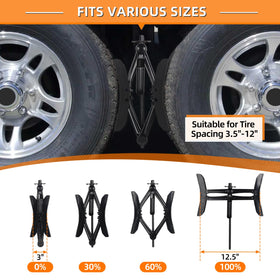 OULEME size comparison with ruler showing fit range and quick fit verification benefit