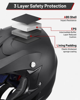 Oumurs action riding lifestyle photo showing helmet in real off‑road use