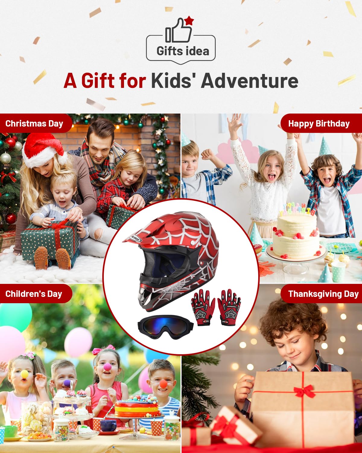 Oumurs child wearing helmet on trail demonstrating real‑world protection