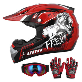 Oumurs front view helmet with goggles and gloves showing full kit benefit