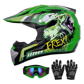 Oumurs helmet front view with goggles showing stylish protection