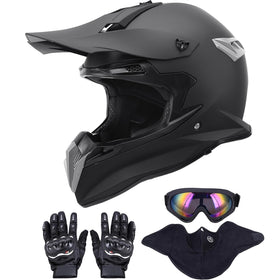 Oumurs helmet front view in matte black showing secure coverage and style