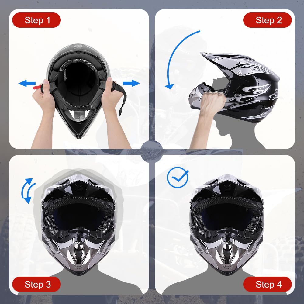 Oumurs mask and visor assembled showing dust protection and shade