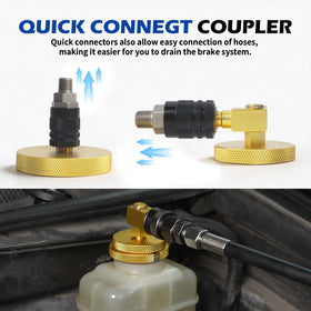OURANTOOLS kit staged near car engine bay, practical workshop use shown
