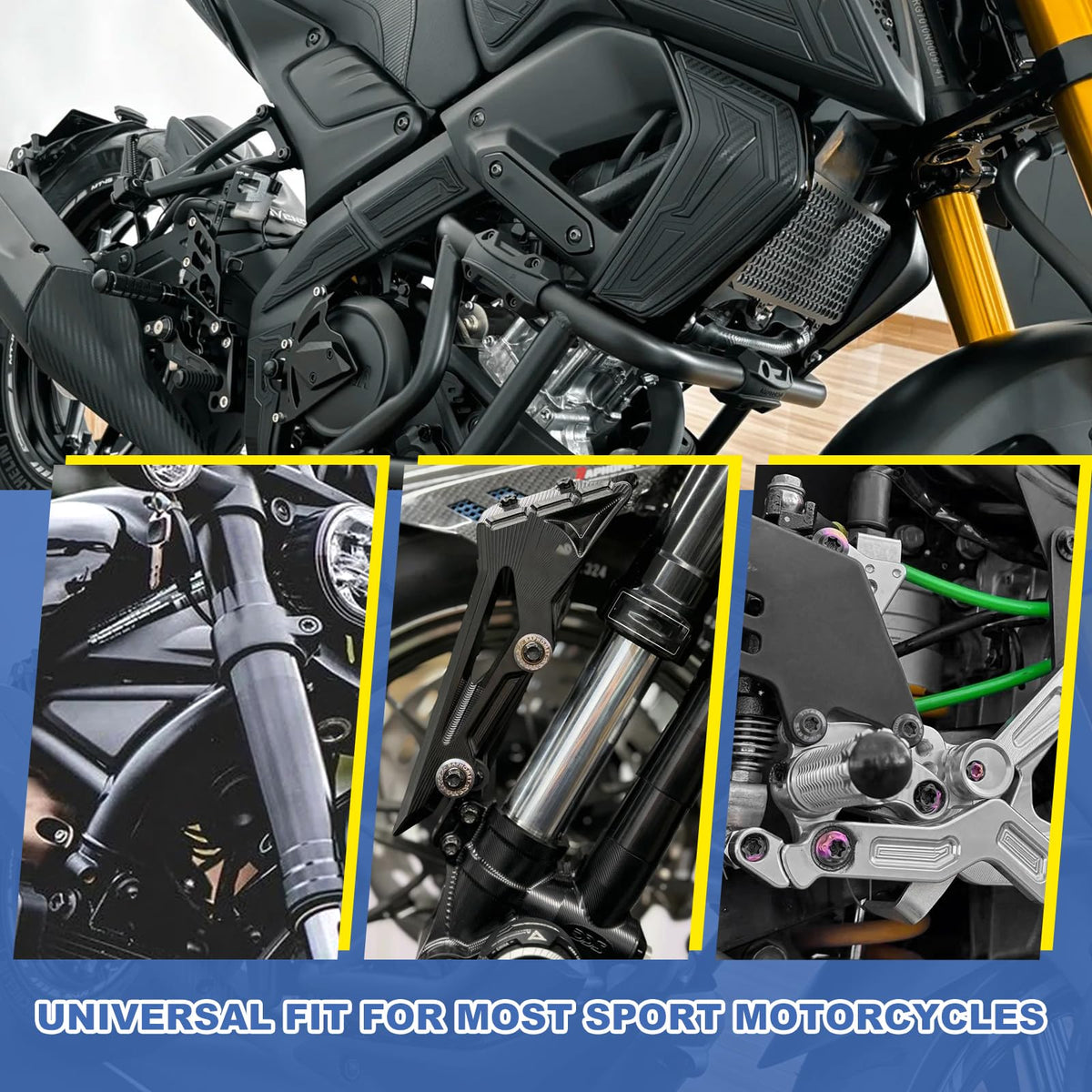 OURONOTO M5 and M6 allen wrenches included for immediate installation without tools