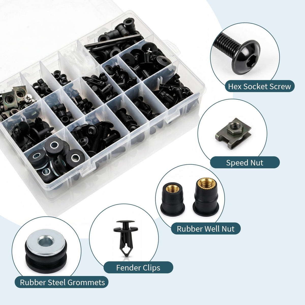 ouronoto kit used on motorcycle fairing illustrating clean secure fit and improved appearance