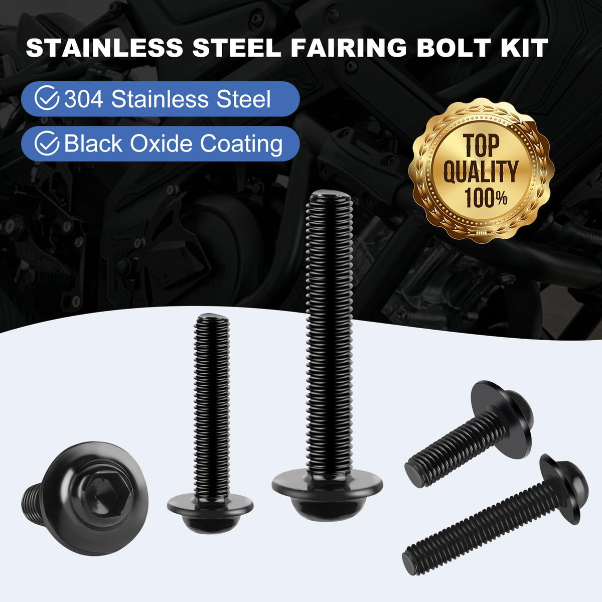 OURONOTO pillars, nylon washers and well nuts arranged to show secure fitting options