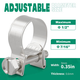 OURU close-up of 304 stainless steel strap showing corrosion resistance
