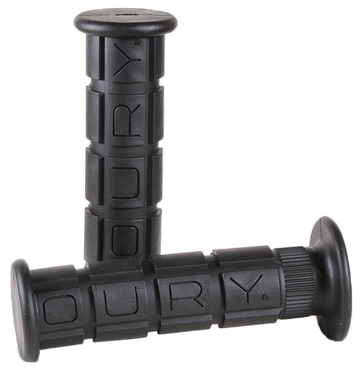 Oury grip OSCROG10 front view showing black finish and clean profile for improved comfort