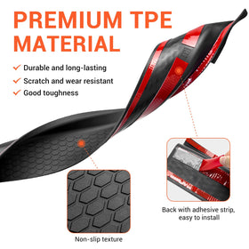 OUSUWO adhesive tape detail showing strong automotive bond for long-lasting hold