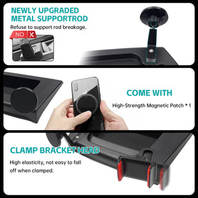 OUSUWO clip bracket installation securing base for tool-free attachment