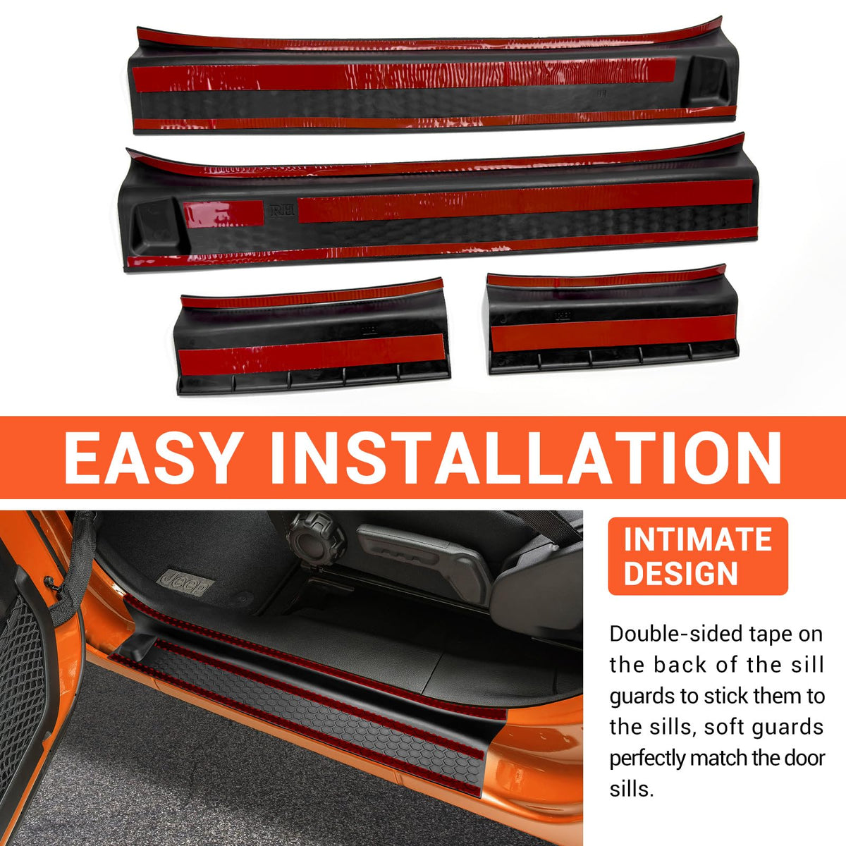 OUSUWO lifestyle image on trail highlighting scuff protection and rugged aesthetic