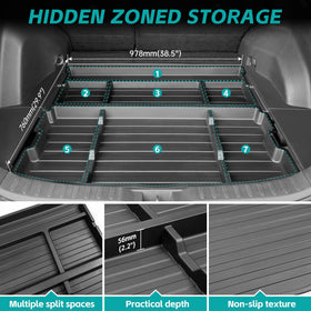 OUSUWO close-up of divider layout organizing small items effectively