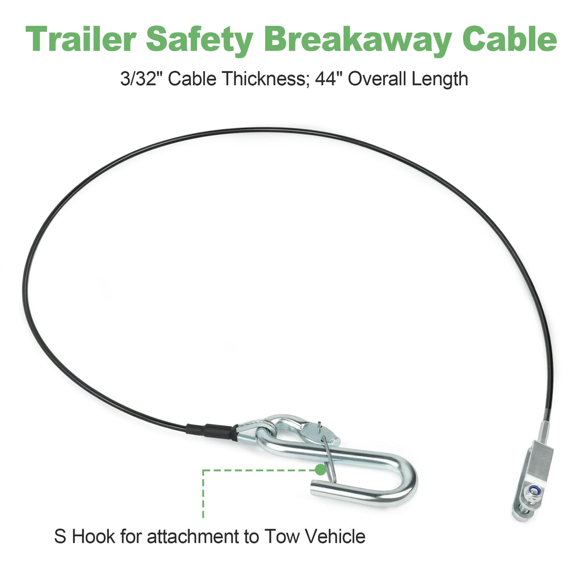 Outopakkle cable installed on surge actuator demonstrating immediate fit