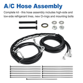 Outopakkle connectors and O-rings laid out for leak-free connection benefit