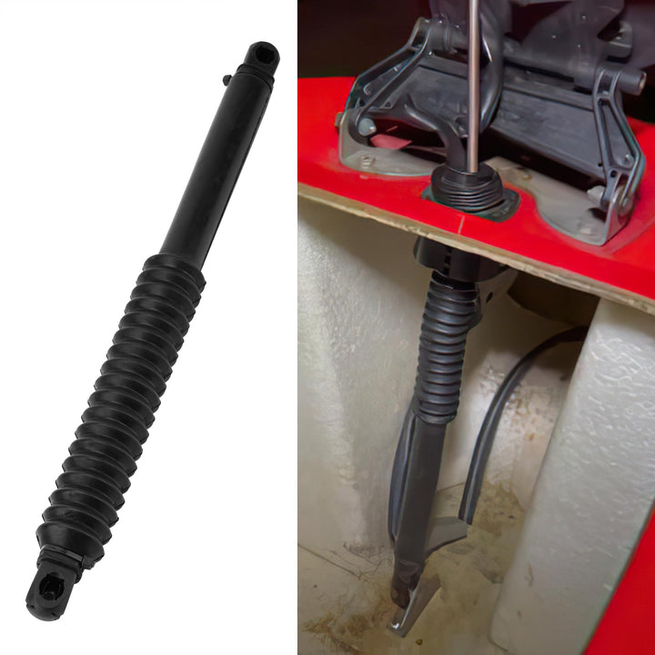 Outopakkle front view of gas hood shock showing product and benefit of proper replacement