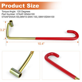 Outopakkle tool in use removing trunk spring, improving hands safety