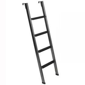 OUTPRIZE front view of steel bunk ladder showing sturdy frame and secure design benefit