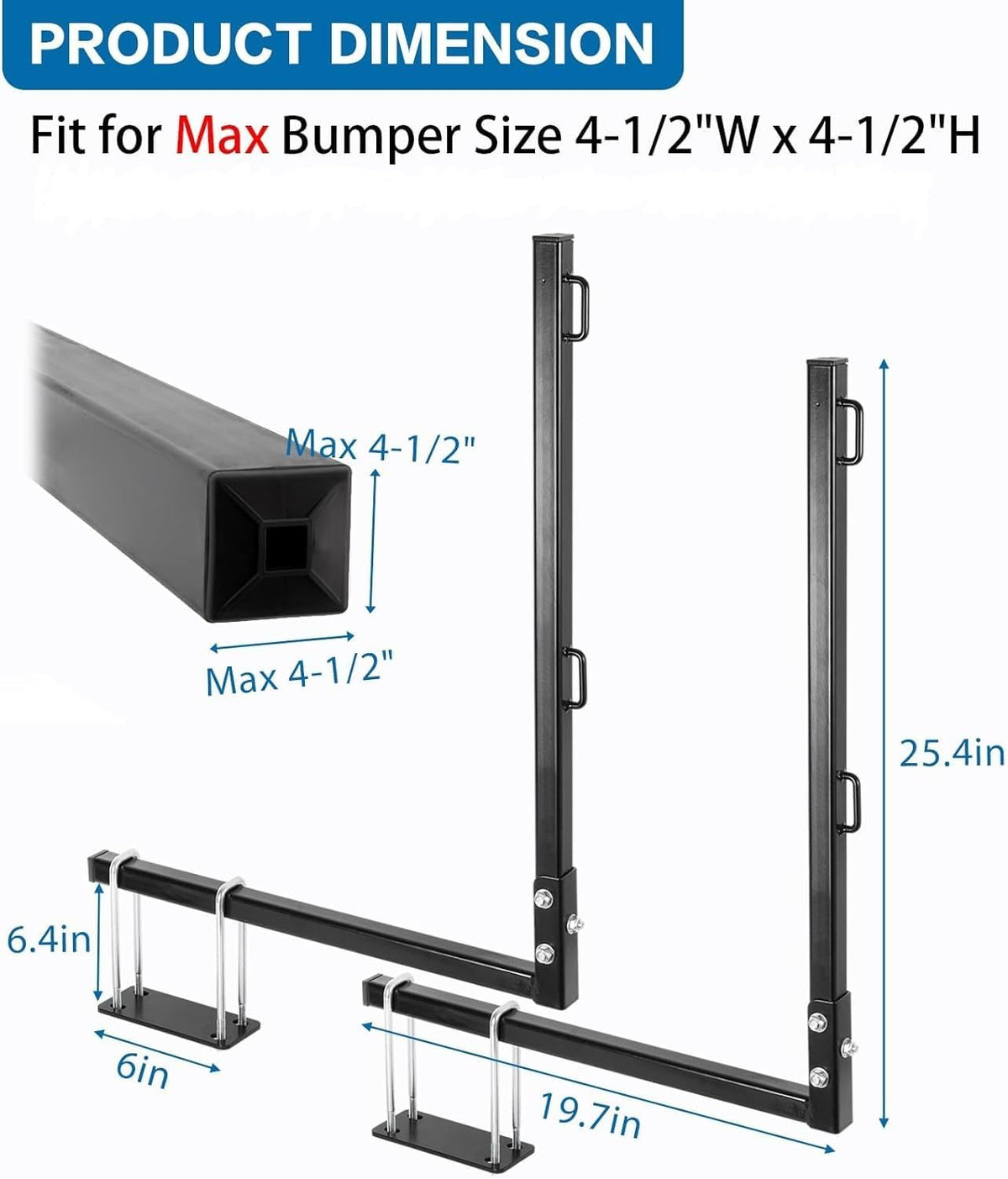 OUTPRIZE close-up of cradle welds demonstrating durable steel construction and protection