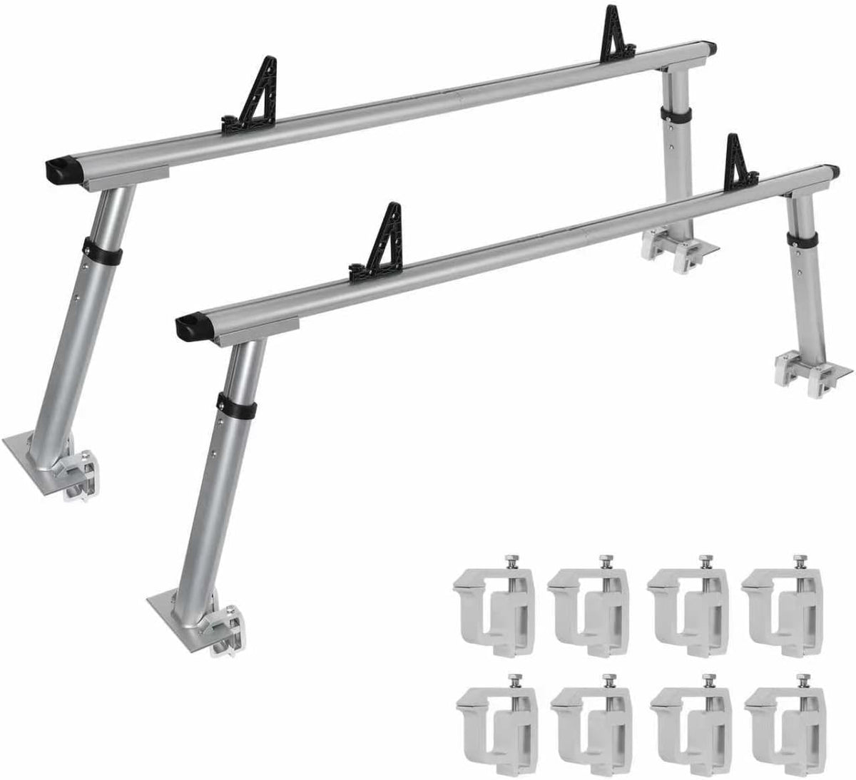 OUTPRIZE front view of full rack showing secure load support