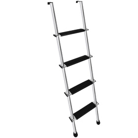 OUTPRIZE front view of ladder showing compact profile and safe access