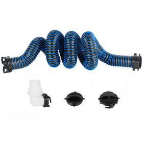 OUTPRIZE front view of full hose kit showing compact design and portability