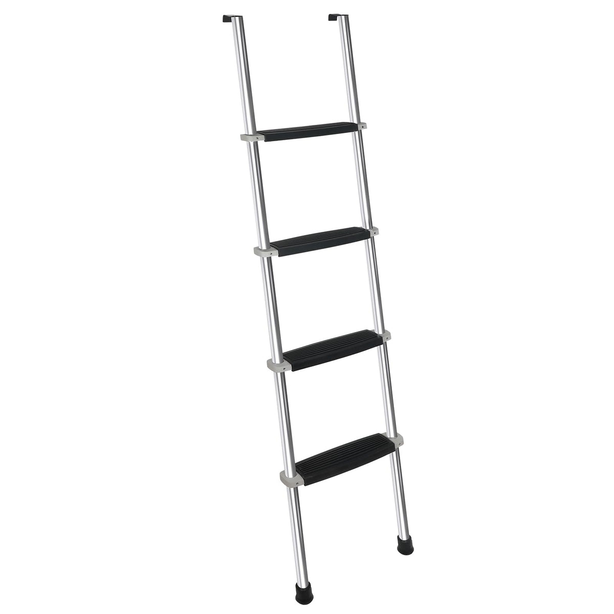 OUTPRIZE front view of full ladder showing slim profile and durable finish
