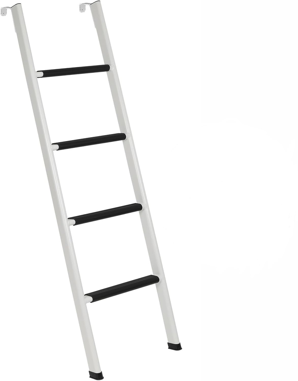 OUTPRIZE front view ladder showing full 57-inch height and stable frame