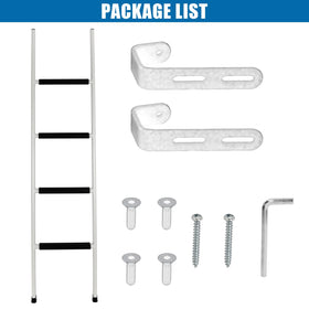 OUTPRIZE trimmed leg beside ruler showing customizable length