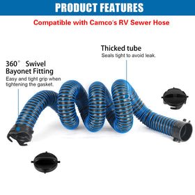 OUTPRIZE two hose storage caps displayed for clean, sealed storage benefit