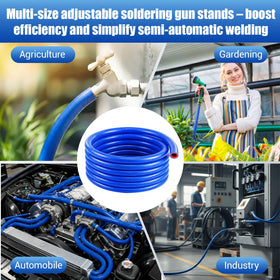 Outus silicone hose surface texture detail showing smooth inner wall for steady flow