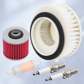 OuYi air filter closeup showing pleated media and protective frame